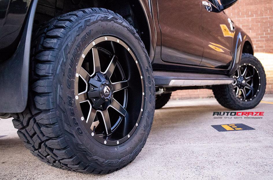 FORD RANGER MAVERICK GLOSS BLACK MILLED ACCENTS